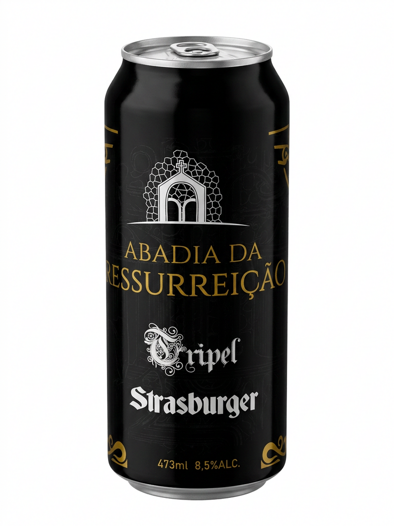 CERVEJA TRIPEL ABADIA DA RESSURREIÇÃO LATA